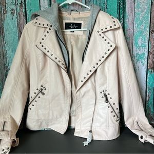 Vegan Leather Jacket!